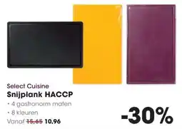 HANOS Select Cuisine Snijplank HACCP aanbieding