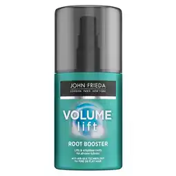 Trekpleister John Frieda Volume Lift Root Booster Blow Dry Lotion aanbieding