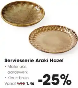 HANOS Serviesserie Araki Hazel aanbieding