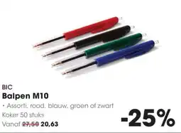HANOS BIC Balpen M10 aanbieding