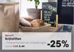 HANOS Securit Krijtstiften aanbieding