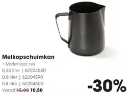 HANOS Melkopschuimkan aanbieding