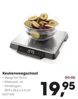 HANOS Keukenweegschaal aanbieding