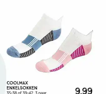 Xenos Coolmax Enkelsokken aanbieding