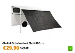 Obelink Obelink Schaduwdoek Multi 400 cm aanbieding