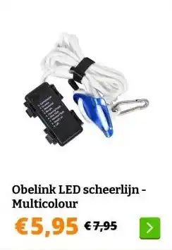 Obelink Obelink LED scheerlijn - Multicolour aanbieding