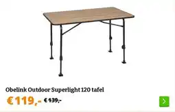 Obelink Obelink Outdoor Superlight 120 tafel aanbieding