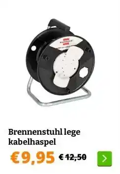 Obelink Brennenstuhl lege kabelhaspel aanbieding