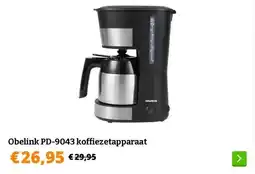 Obelink Obelink PD-9043 koffiezetapparaat aanbieding