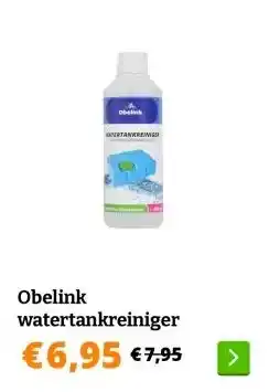 Obelink Obelink watertankreiniger aanbieding