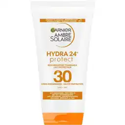 Etos Garnier Ambre Solaire Reisformaat Hydraterende Zonnebrandmelk SPF 30 50 ML aanbieding