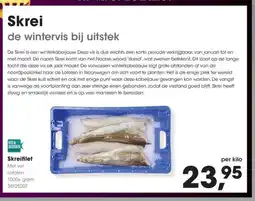 HANOS Skrei aanbieding