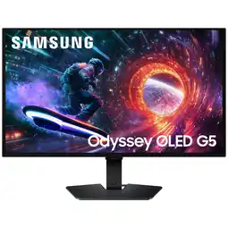 MediaMarkt SAMSUNG Odyssey OLED G5 G50F LS27FG502SUXEN - 27 inch - QHD - 2560 x 1440 pixels - OLED aanbieding