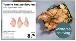 HANOS Tamme konijnenbout aanbieding