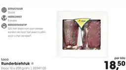 HANOS Loca Runderbiefstuk aanbieding