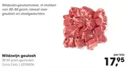 HANOS Wildzwijn goulash aanbieding