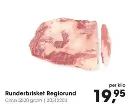HANOS Runderbrisket Regiorund aanbieding