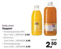 HANOS Fruity Juice Sappen aanbieding