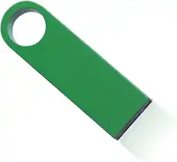 Bol.com USB stick - 2.0 - 128GB - Leessnelheid: 30 MB/s - Schrijfsnelheid: 15 MB/s - Groen - Allteq aanbieding