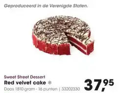 HANOS Sweet Street Dessert Red velvet cake aanbieding