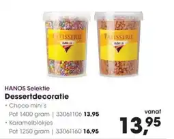 HANOS HANOS Selektie Dessertdecoratie aanbieding