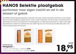 HANOS HANOS Selektie plaatgebak aanbieding