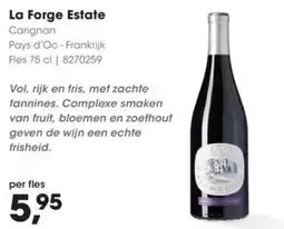 HANOS La Forge Estate aanbieding