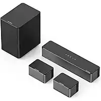 MediaMarkt ULTIMEA Poseidon D50 - 5.1 Geluidssysteem met 5,25 Draadloze Subwoofer Soundbar Zwart aanbieding