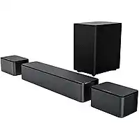 MediaMarkt ULTIMEA Poseidon M4T 5.1 Systeem met Dolby Atmos, 5,25 Draadloze Subwoofer Soundbar Zwart aanbieding