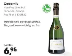 HANOS Codorníu aanbieding
