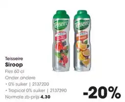 HANOS Teisseire Siroop aanbieding