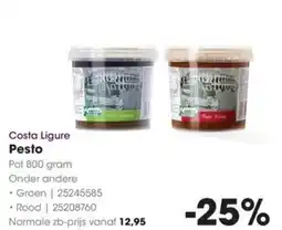 HANOS Costa Ligure Pesto aanbieding
