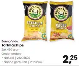 HANOS Buena Vida Tortillachips aanbieding