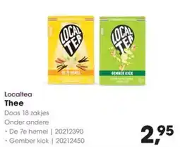 HANOS Localtea Thee aanbieding