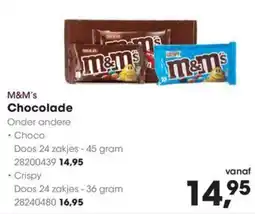 HANOS M&M's Chocolade aanbieding