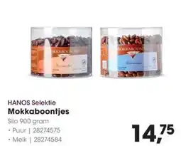 HANOS HANOS Selektie Mokkaboontjes aanbieding