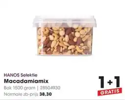 HANOS HANOS Selektie Macadamiamix aanbieding