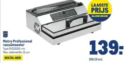 Makro Metro Professional vacuümsealer aanbieding