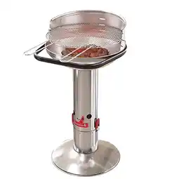 Amazon Barbecook houtskoolbarbecue Loewy 50 uit rvs 47.5cm H 99cm aanbieding