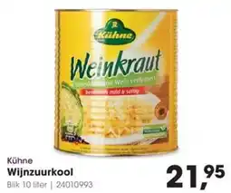 HANOS Kühne Wijnzuurkool aanbieding