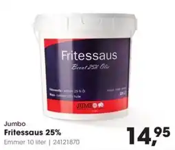 HANOS Jumbo Fritessaus 25% aanbieding