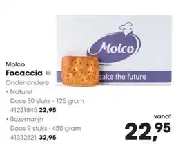 HANOS Molco Focaccia aanbieding