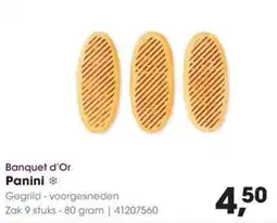 HANOS Banquet d'Or Panini aanbieding