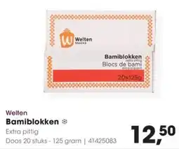 HANOS Welten Bamiblokken aanbieding