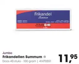 HANOS Jumbo Frikandellen Summum aanbieding