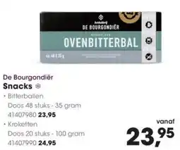 HANOS De Bourgondiër Snacks aanbieding