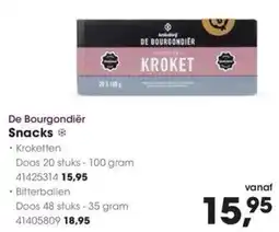HANOS De Bourgondiër Snacks aanbieding