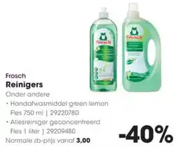 HANOS Frosch Reinigers aanbieding