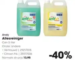 HANOS Andy Allesreiniger aanbieding