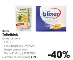 HANOS Blixer Toiletblok aanbieding
